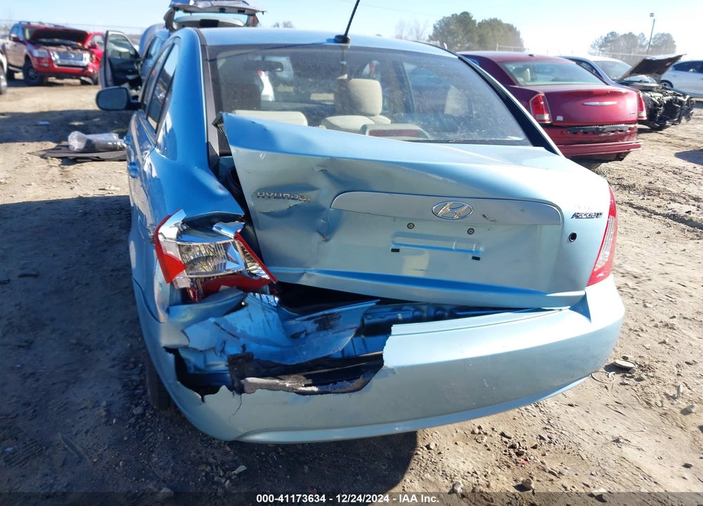 2010 HYUNDAI ACCENT GLS VIN: KMHCN4AC6AU460865