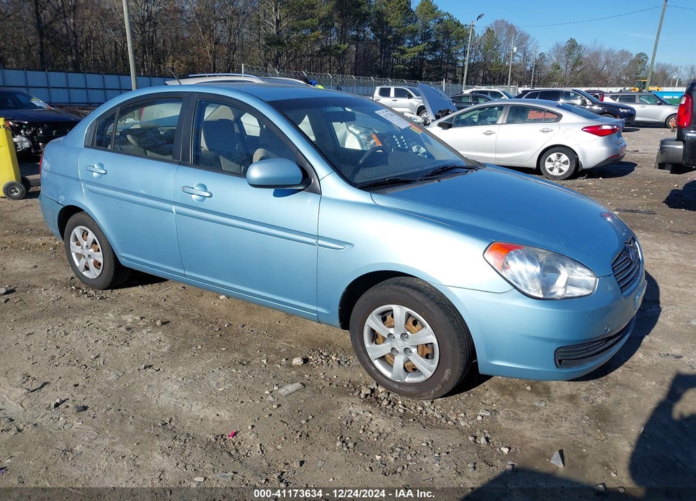 2010 HYUNDAI ACCENT GLS VIN: KMHCN4AC6AU460865