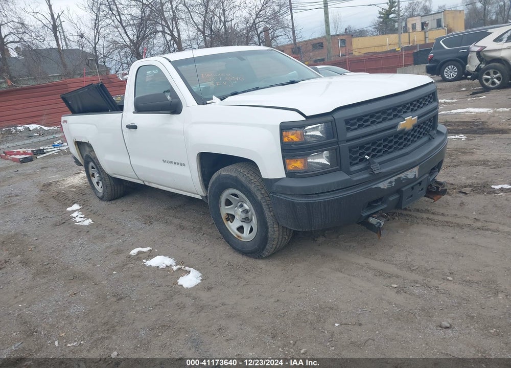 2014 CHEVROLET SILVERADO 1500 WORK TRUCK 1WT VIN: 1GCNKPECXEZ205534