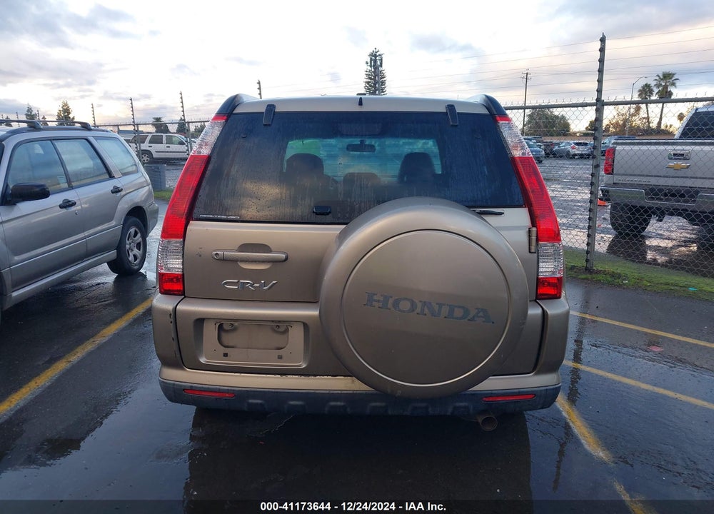 2005 HONDA CR-V SE VIN: JHLRD789X5C019817