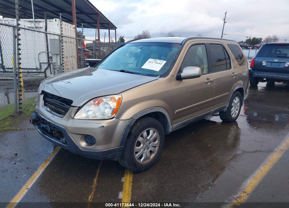 2005 HONDA CR-V SE VIN: JHLRD789X5C019817
