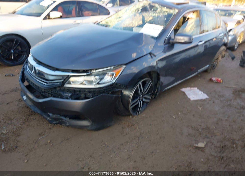 2016 HONDA ACCORD EX-L V-6 VIN: 1HGCR3F08GA020997