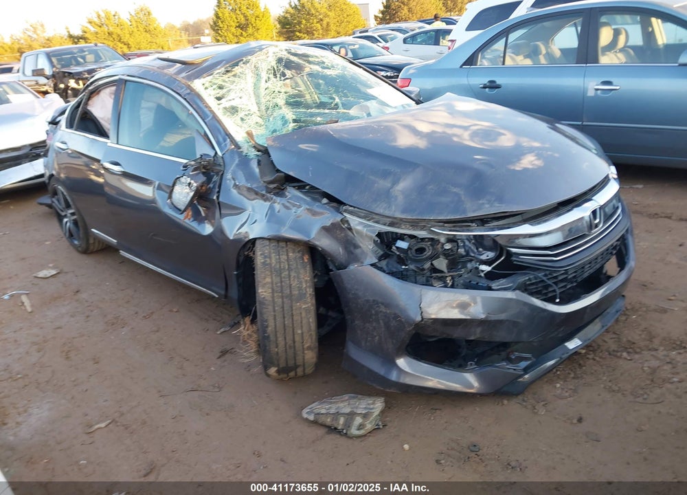 2016 HONDA ACCORD EX-L V-6 VIN: 1HGCR3F08GA020997