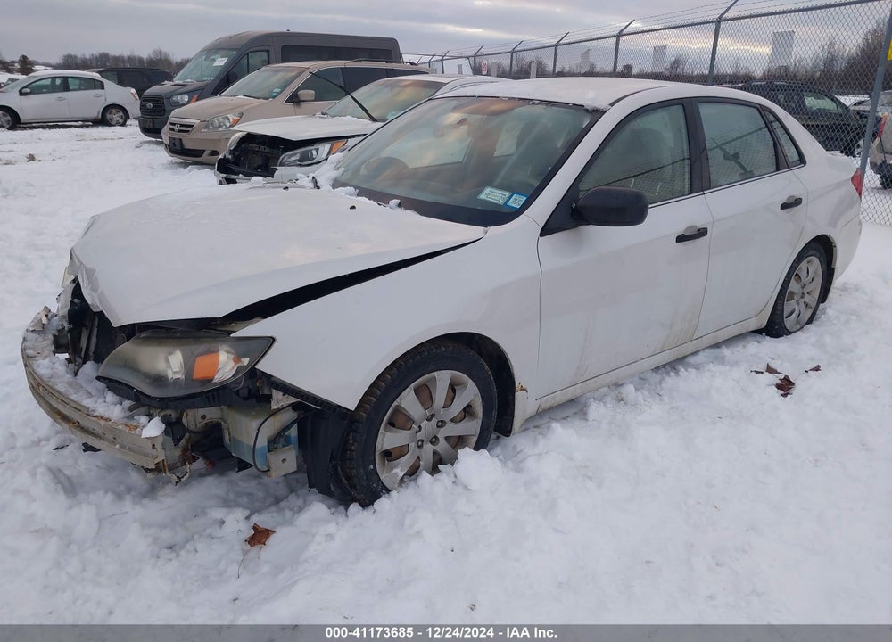 2008 SUBARU IMPREZA 2.5I VIN: JF1GE61628H521777
