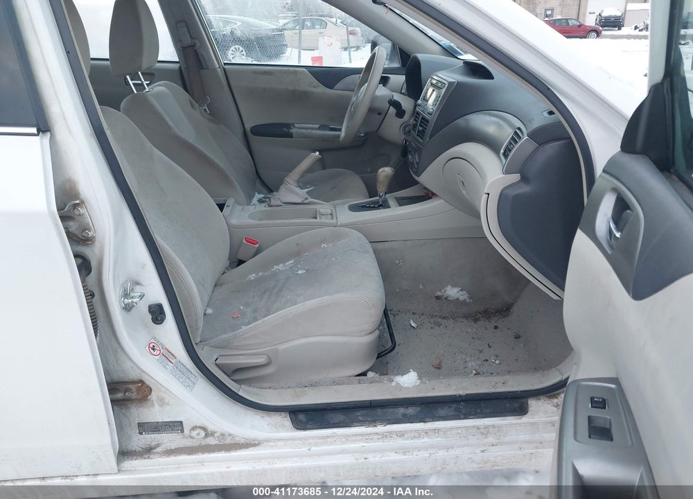 2008 SUBARU IMPREZA 2.5I VIN: JF1GE61628H521777