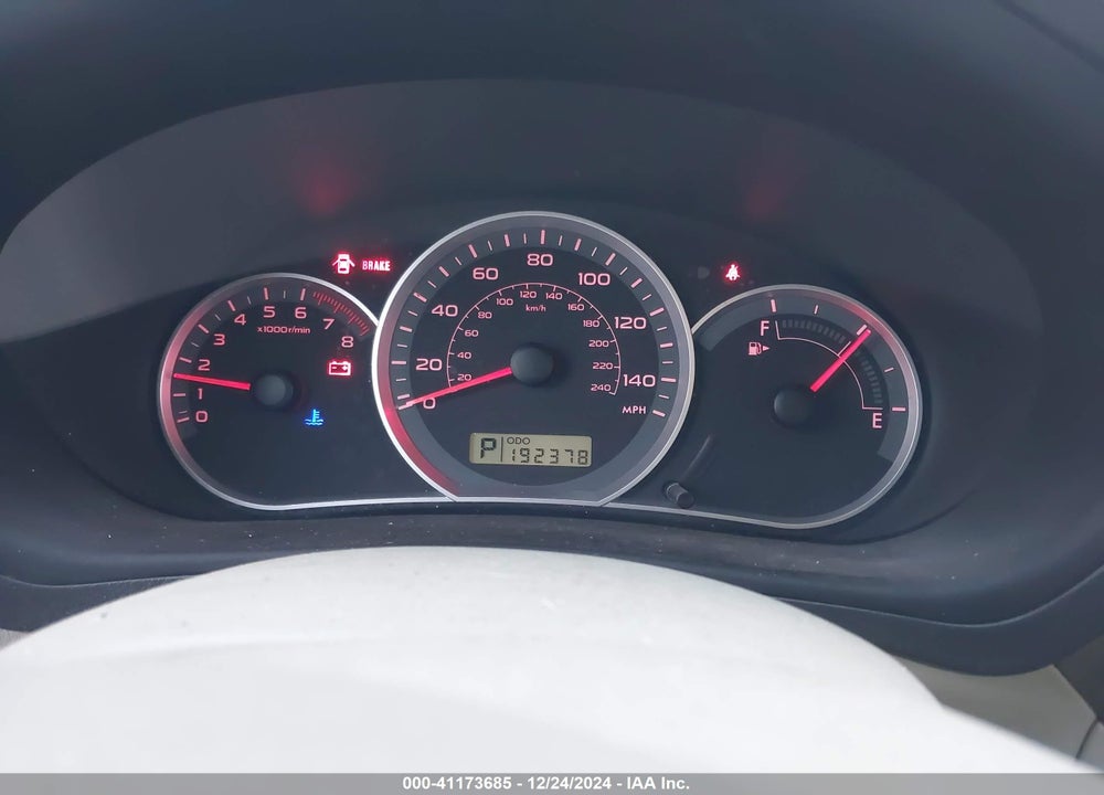 2008 SUBARU IMPREZA 2.5I VIN: JF1GE61628H521777