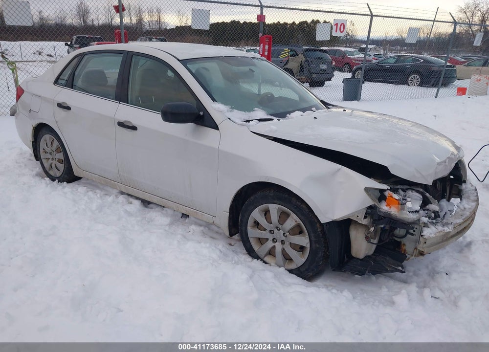 2008 SUBARU IMPREZA 2.5I VIN: JF1GE61628H521777