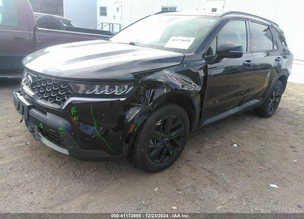 2021 KIA SORENTO S VIN: 5XYRLDLC5MG003200