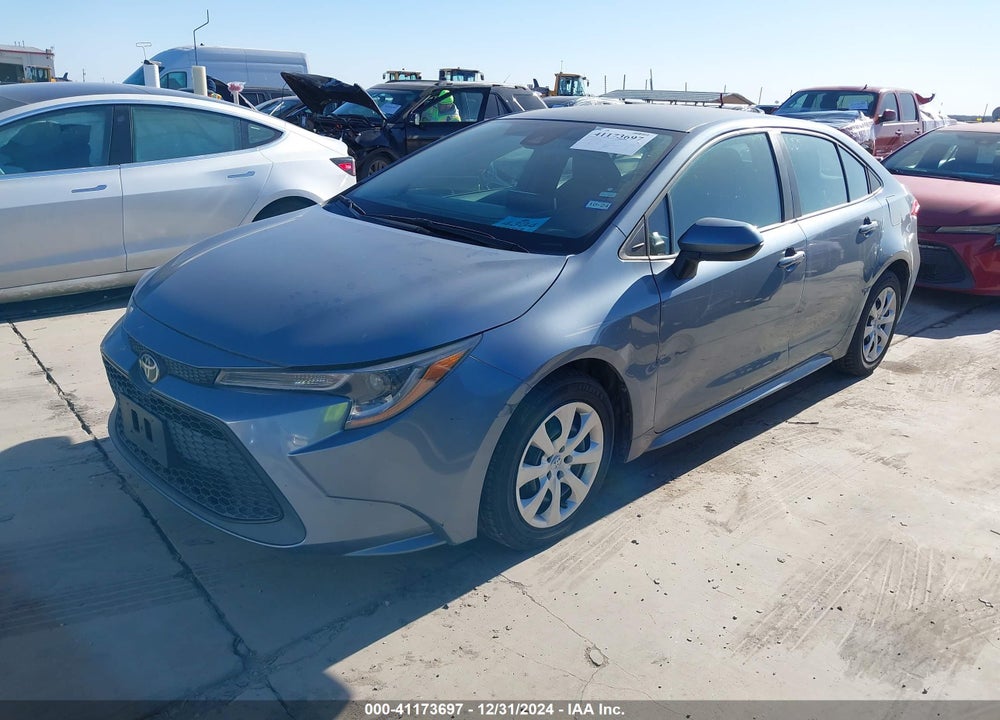 2021 TOYOTA COROLLA LE VIN: 5YFEPMAE2MP168060