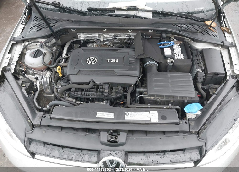 2017 VOLKSWAGEN GOLF TSI S 4-DOOR/TSI SE 4-DOOR/TSI SEL 4-DOOR/TSI WOLFSBURG EDITION 4-DOOR VIN: 3VW217AU0HM015491