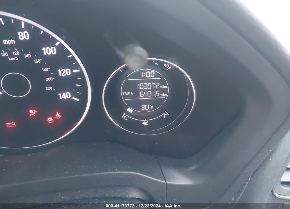 2019 HONDA HR-V VIN: 3CZRU6H10KG725585