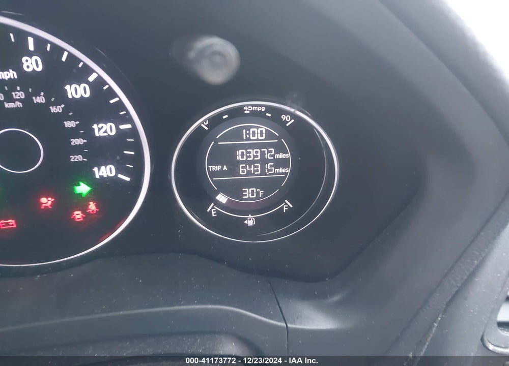 2019 HONDA HR-V VIN: 3CZRU6H10KG725585