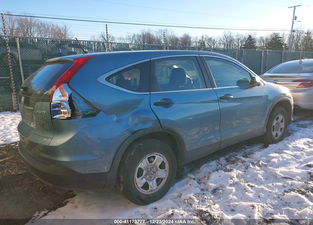 2014 HONDA CR-V LX VIN: 2HKRM4H37EH633252