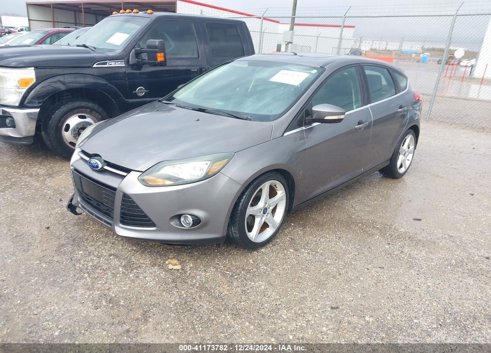 2013 FORD FOCUS TITANIUM VIN: 1FADP3N29DL282691