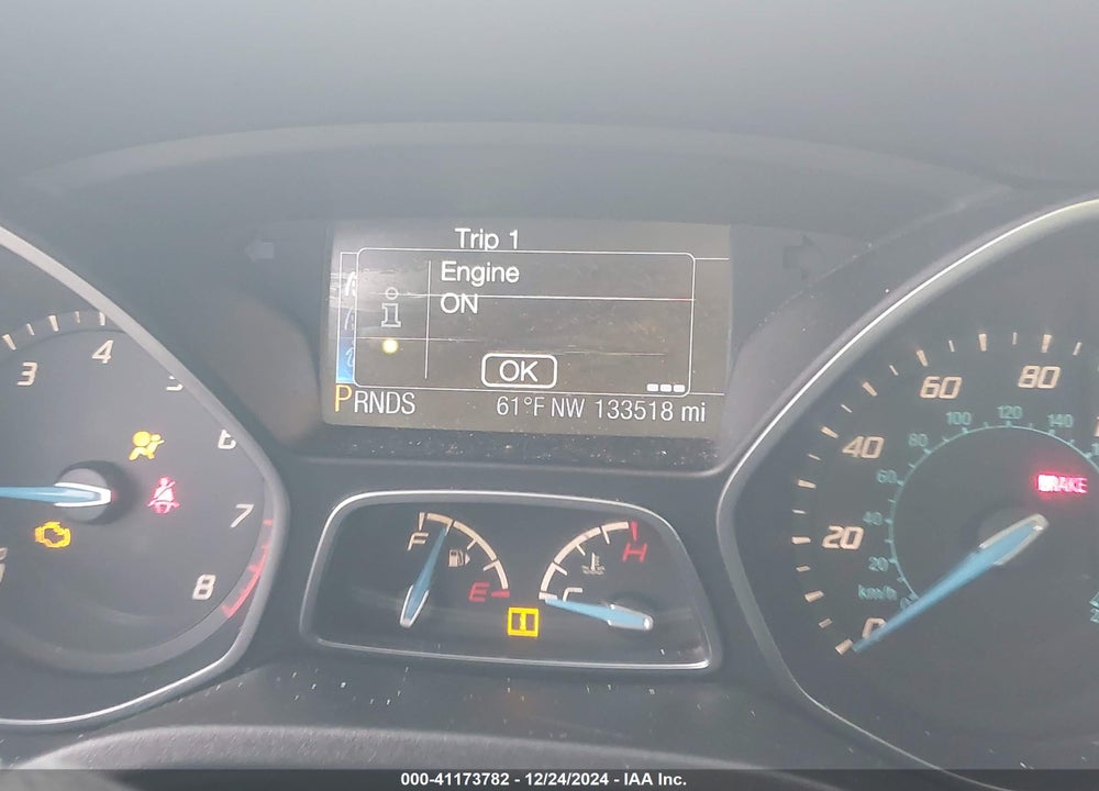 2013 FORD FOCUS TITANIUM VIN: 1FADP3N29DL282691