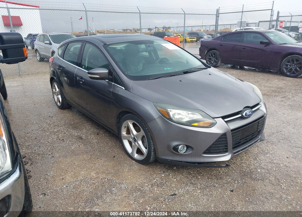 2013 FORD FOCUS TITANIUM VIN: 1FADP3N29DL282691