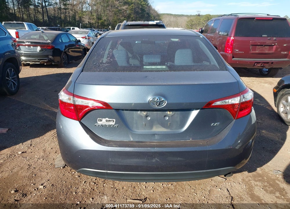 2014 TOYOTA COROLLA LE VIN: 2T1BURHE2EC228726