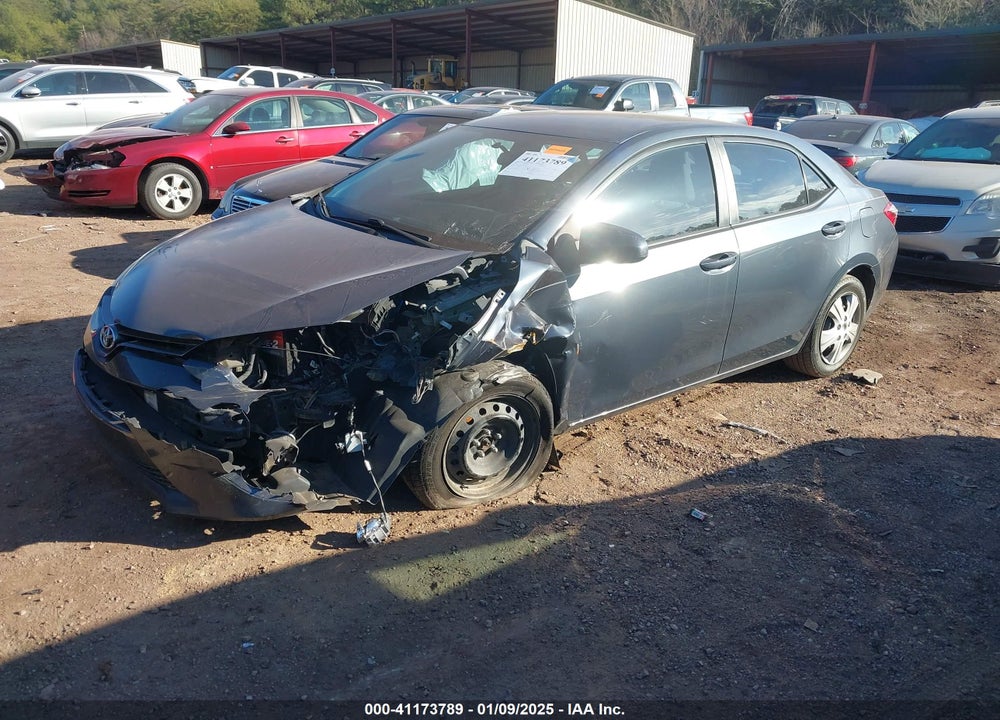 2014 TOYOTA COROLLA LE VIN: 2T1BURHE2EC228726