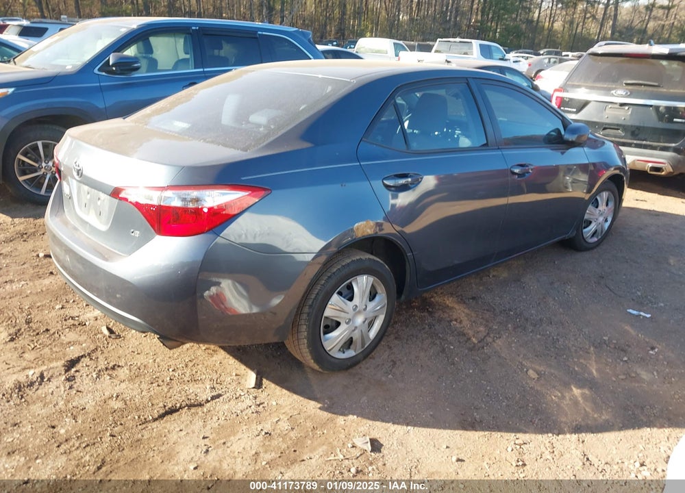 2014 TOYOTA COROLLA LE VIN: 2T1BURHE2EC228726
