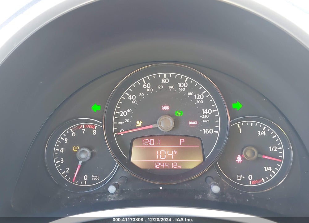 2012 VOLKSWAGEN BEETLE 2.5L VIN: 3VWJX7AT1CM646356