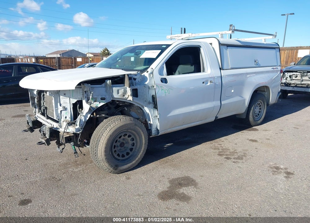 2021 CHEVROLET SILVERADO 1500 VIN: 3GCNYAEHXMG408168