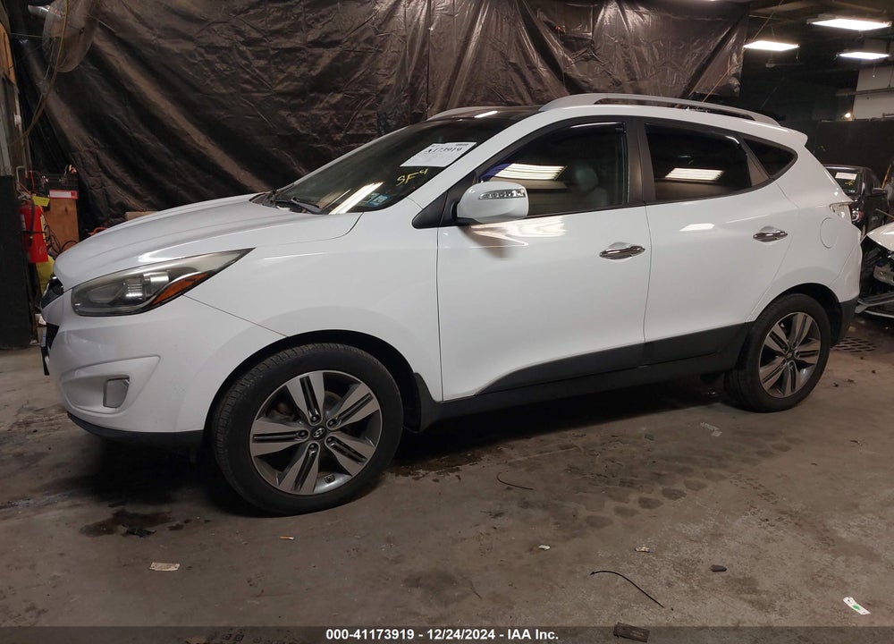 2014 HYUNDAI TUCSON LIMITED VIN: KM8JUCAG4EU841322