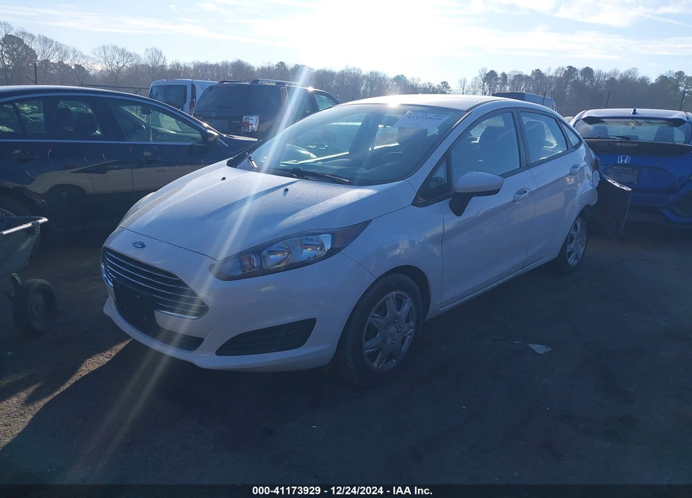2014 FORD FIESTA S VIN: 3FADP4AJ2EM225817