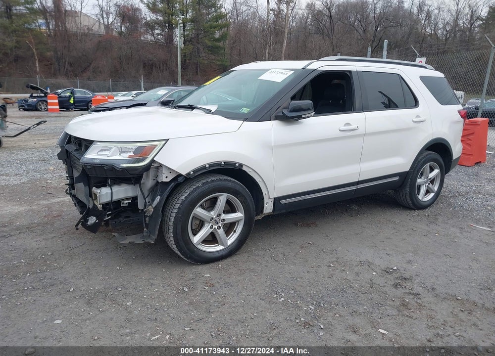2017 FORD EXPLORER XLT VIN: 1FM5K8DH4HGC44215