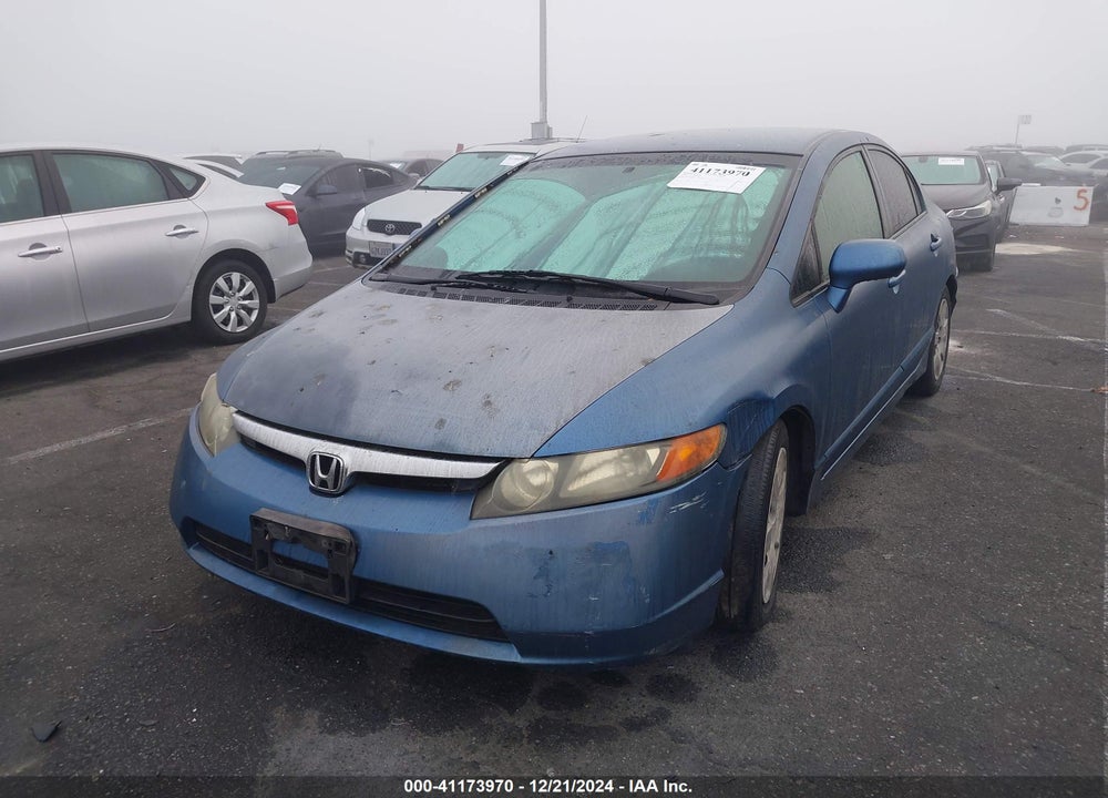 2008 HONDA CIVIC LX VIN: 1HGFA16538L062052