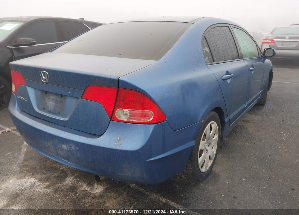 2008 HONDA CIVIC LX VIN: 1HGFA16538L062052