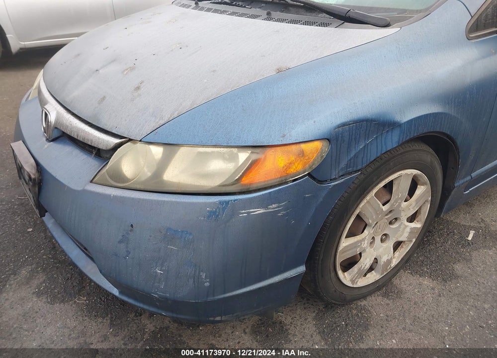 2008 HONDA CIVIC LX VIN: 1HGFA16538L062052
