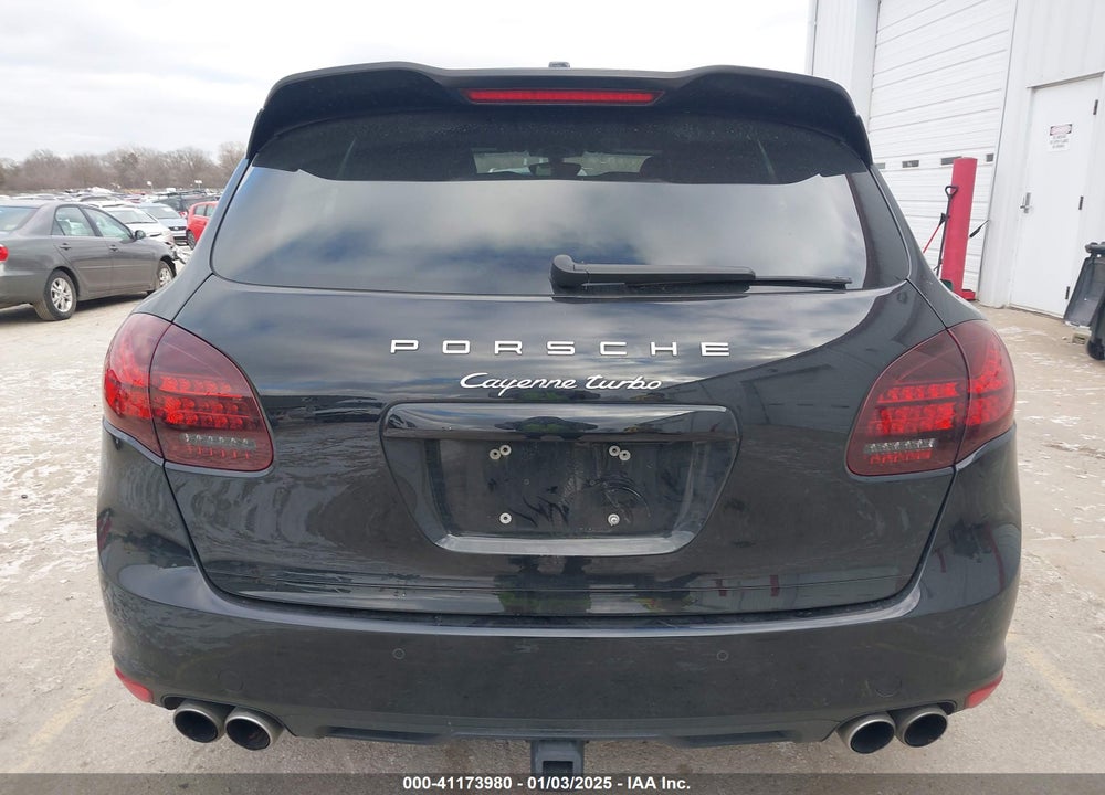 2013 PORSCHE CAYENNE TURBO VIN: WP1AC2A28DLA91769