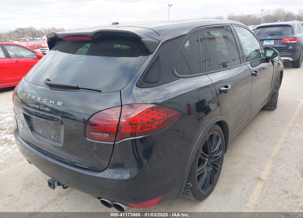 2013 PORSCHE CAYENNE TURBO VIN: WP1AC2A28DLA91769