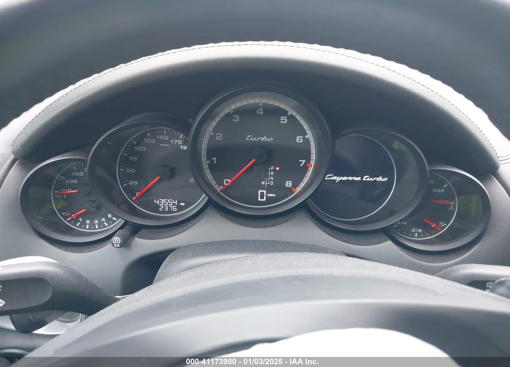 2013 PORSCHE CAYENNE TURBO VIN: WP1AC2A28DLA91769