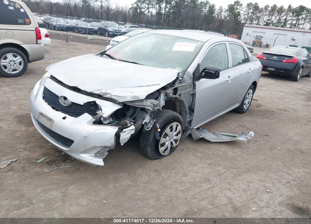 2010 TOYOTA COROLLA LE VIN: 1NXBU4EE9AZ196163