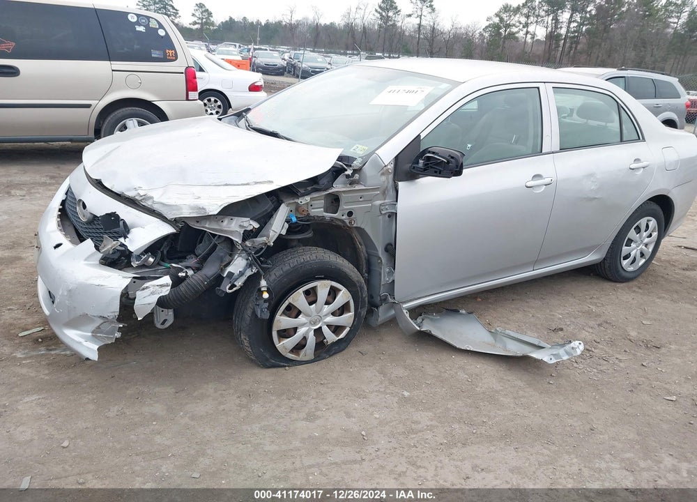 2010 TOYOTA COROLLA LE VIN: 1NXBU4EE9AZ196163