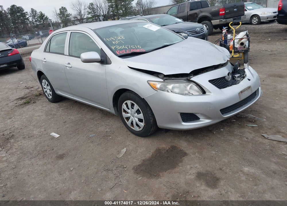2010 TOYOTA COROLLA LE VIN: 1NXBU4EE9AZ196163