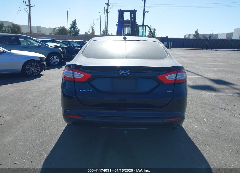 2016 FORD FUSION SE VIN: 1FA6P0H72G5118481