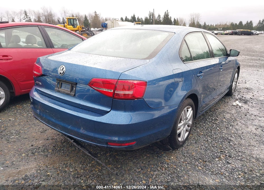 2015 VOLKSWAGEN JETTA 2.0L S VIN: 3VW2K7AJ2FM350767