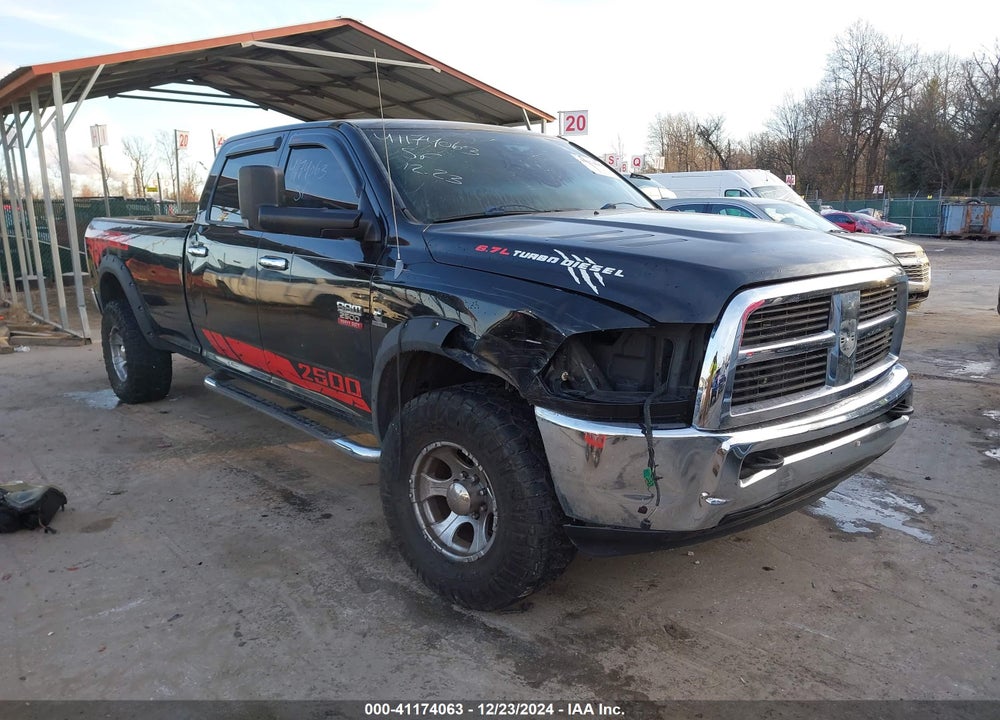 2011 RAM 2500 SLT VIN: 3D7UT2CL2BG630844