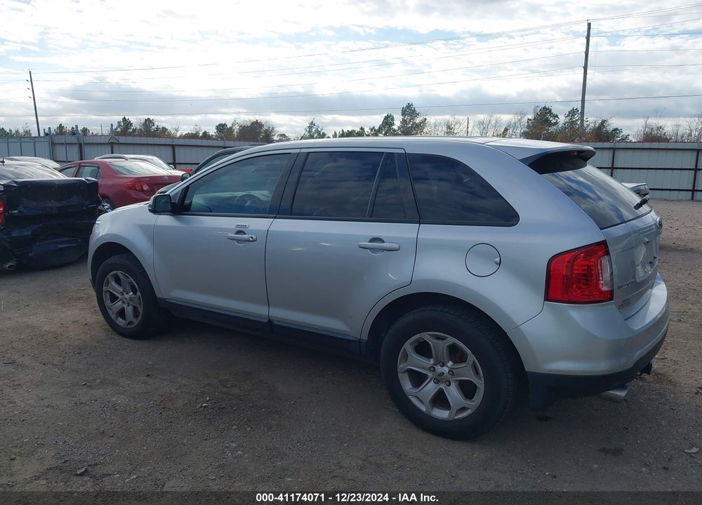 2013 FORD EDGE SEL VIN: 2FMDK3JC1DBE34546