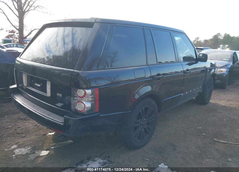 2010 LAND ROVER RANGE ROVER HSE LUX VIN: SALMF1D43AA309467