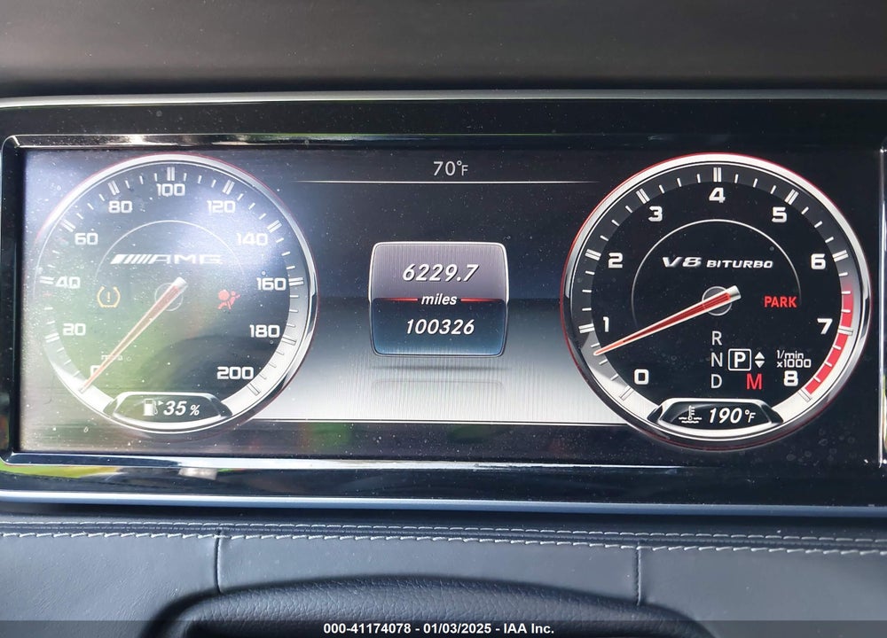 2015 MERCEDES-BENZ AMG S 63 VIN: WDDXJ7JB9FA007719