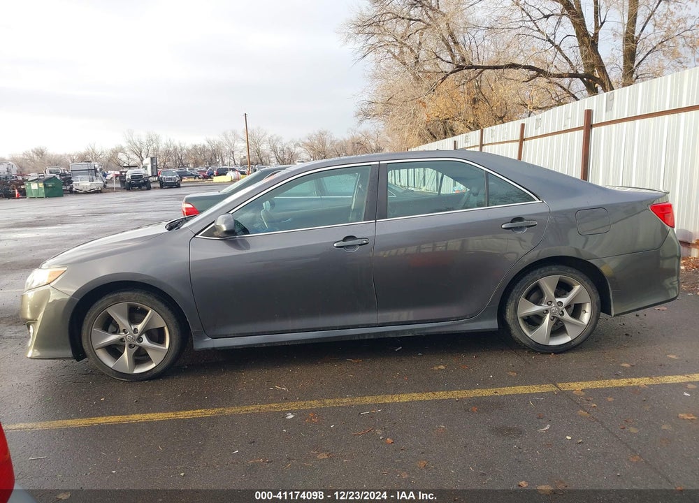 2013 TOYOTA CAMRY SE V6 VIN: 4T1BK1FK4DU529804