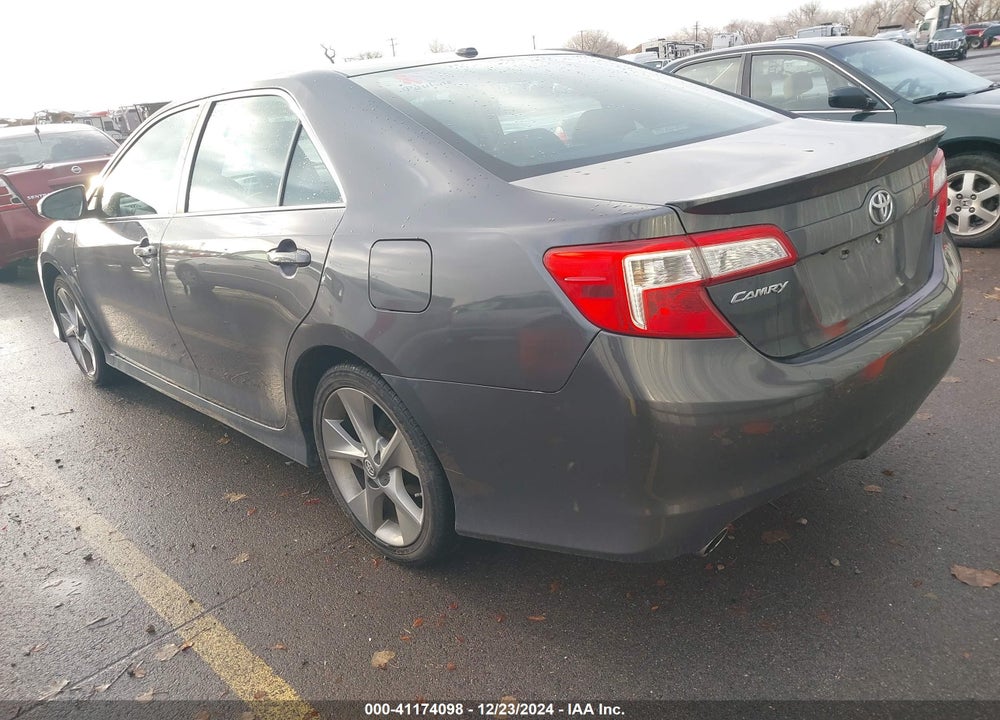 2013 TOYOTA CAMRY SE V6 VIN: 4T1BK1FK4DU529804