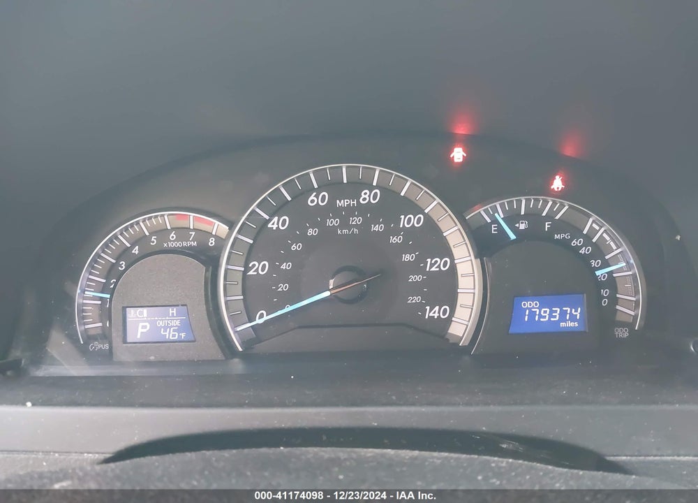 2013 TOYOTA CAMRY SE V6 VIN: 4T1BK1FK4DU529804