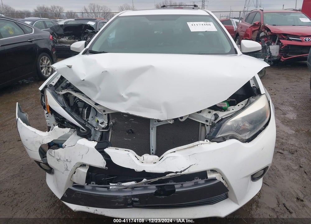 2016 TOYOTA COROLLA VIN: 2T1BURHE0GC548579