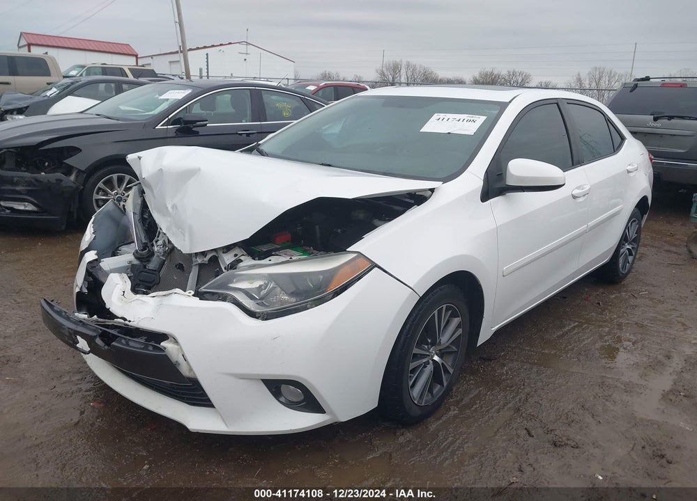 2016 TOYOTA COROLLA VIN: 2T1BURHE0GC548579
