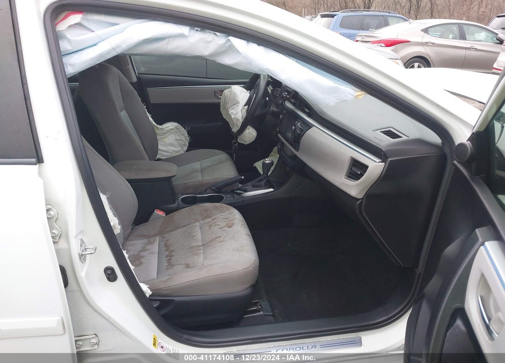 2016 TOYOTA COROLLA VIN: 2T1BURHE0GC548579