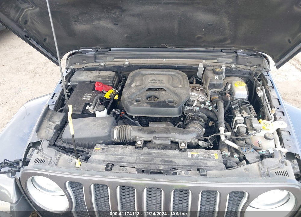2023 JEEP WRANGLER 4-DOOR SAHARA 4X4 VIN: 1C4HJXEN6PW639004